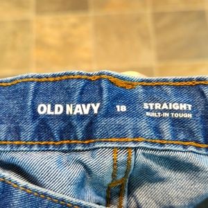 Old navy boys size 18 jeans